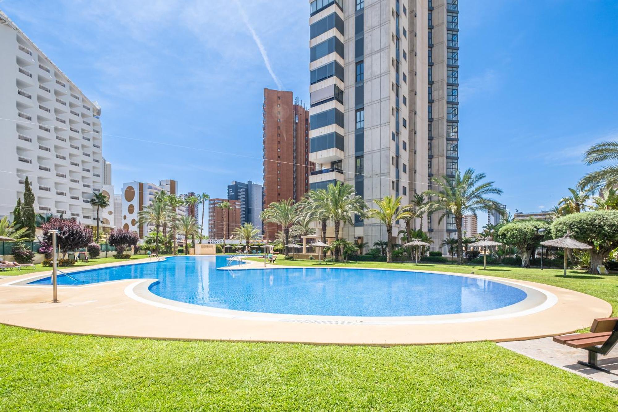 Gemelos 26 23-E Resort Apartment Levante Beach Benidorm Exteriér fotografie